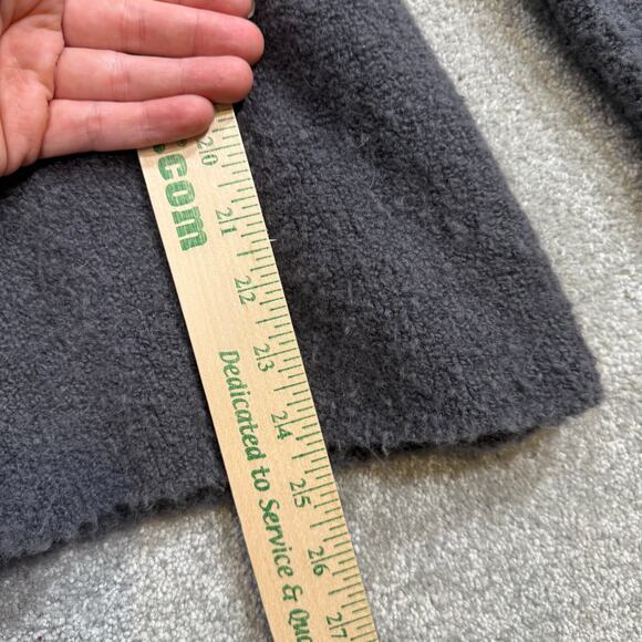 360 Sweater NWT Emory VNeck Wool Alpaca Blend Sweater Granite Gray Sz XS Soft - Picture 12 of 14